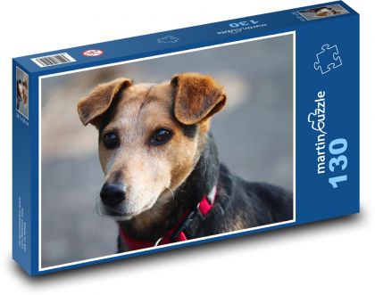 Smíšené plemeno psa - puzzle 130 dílků