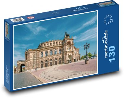 Drážďanská katedrála - Puzzle 130 dielikov, rozmer 28,7x20 cm 