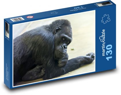 Opice - gorila - puzzle 130 dílků