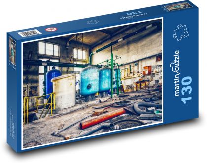 Stará továreň - Puzzle 130 dielikov, rozmer 28,7x20 cm 