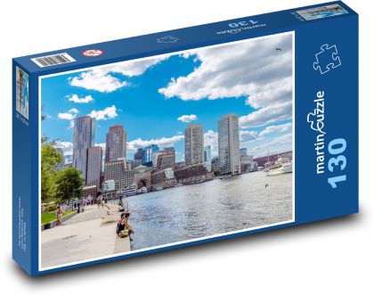 USA - Boston - Puzzle 130 dielikov, rozmer 28,7x20 cm 