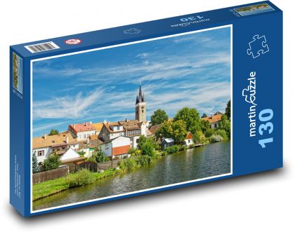 Česká republika - Telč - puzzle 130 dílků