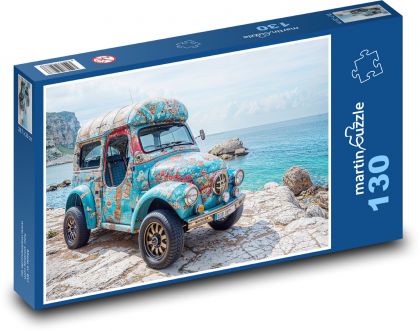 Retro-Auto - Puzzle - 130 Teile