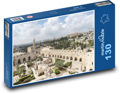 Jerusalem - Israel, Tempel - Puzzle - 130 Teile
