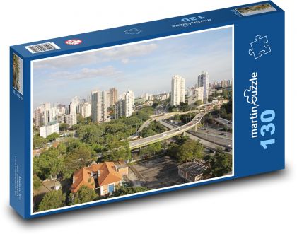 San Paolo - Brasilien - Puzzle - 130 Teile