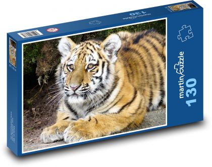 Tiger - Junges - Puzzle - 130 Teile