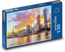 New York - rieka Puzzle 130 dielikov - 28,7 x 20 cm