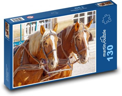 Das Pferd. - Puzzle - 130 Teile