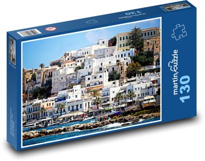 Greece Coast - Puzzle 130 pieces, size 28.7x20 cm 