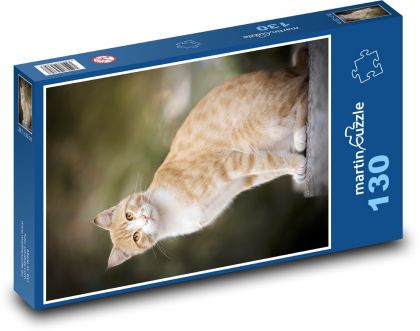 Rostige Katze - Puzzle - 130 Teile