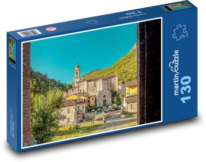 Włochy - Garessio - Puzzle 130 elementów, rozmiar 28,7x20 cm