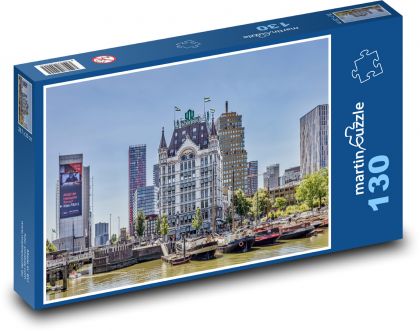 Rotterdam - Weißes Haus - Puzzle - 130 Teile