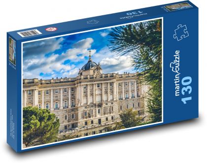 Royal Palace - Madrid - Puzzle 130 pieces, size 28.7x20 cm 