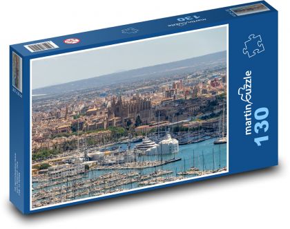 Palma de Mallorca - Hafen - Puzzle - 130 Teile