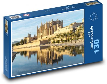 Mallorca Cathedral - Puzzle 130 pieces, size 28.7x20 cm 