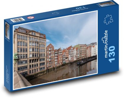 Germany - Hamburg - Puzzle 130 pieces, size 28.7x20 cm 