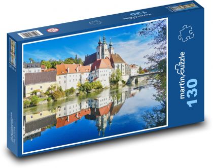 Steyr - rieka - Puzzle 130 dielikov, rozmer 28,7x20 cm 