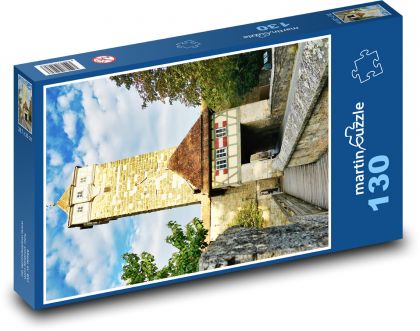 City Gate - Puzzle 130 pieces, size 28.7x20 cm 