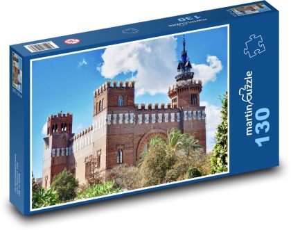 Španělsko - Barcelona - puzzle 130 dílků