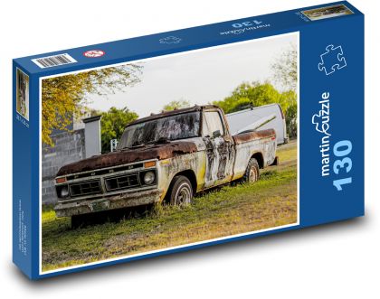 Zardzewiały zbierak - Puzzle 130 elementów, rozmiar 28,7x20 cm