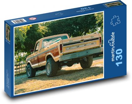 Odbiór amerykański - Puzzle 130 elementów, rozmiar 28,7x20 cm