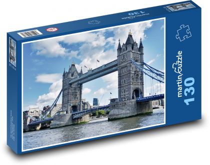 Tover Bridge - Puzzle 130 dielikov, rozmer 28,7x20 cm 