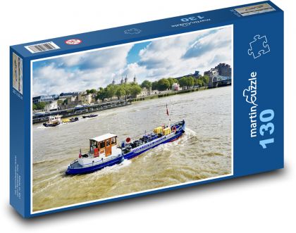 London Boat - Puzzle 130 dielikov, rozmer 28,7x20 cm 