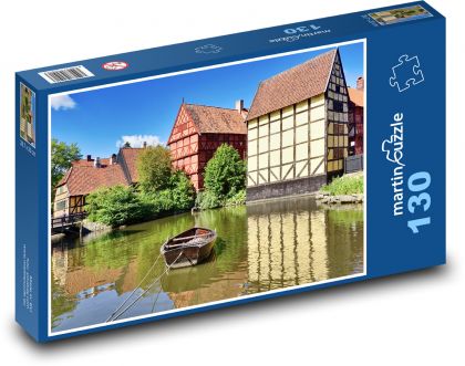 Architektur - See - Puzzle - 130 Teile