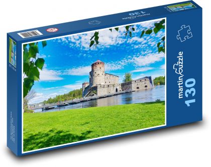 Pevnosť - opevnenie - Puzzle 130 dielikov, rozmer 28,7x20 cm 