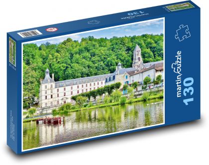 Zámok - na šírku - Puzzle 130 dielikov, rozmer 28,7x20 cm 