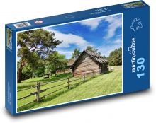 Farma - stodola Puzzle 130 dílků - 28,7 x 20 cm