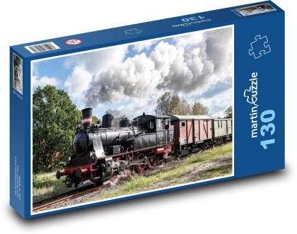 Dampfzug - Puzzle - 130 Teile