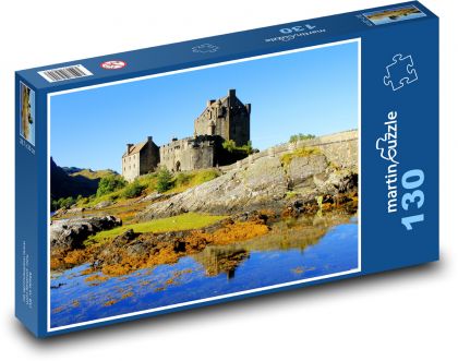 Schottland - Schloss - Puzzle - 130 Teile