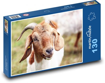 Koza - Puzzle 130 dielikov, rozmer 28,7x20 cm 