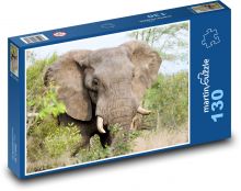 Slon - Afrika Puzzle 130 - 28,7x20 cm