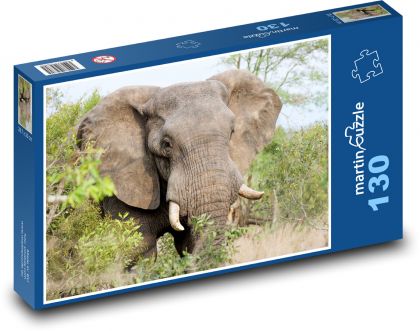 Elefant - Afrika - Puzzle - 130 Teile