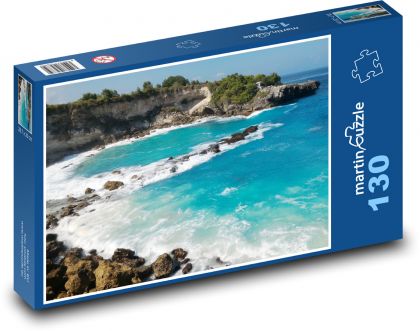Nusa Lembongan - Bali, Indonesia - Puzzle 130 pieces, size 28.7x20 cm 