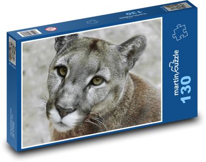 Puma - Puzzle 130 pieces, size 28.7x20 cm 