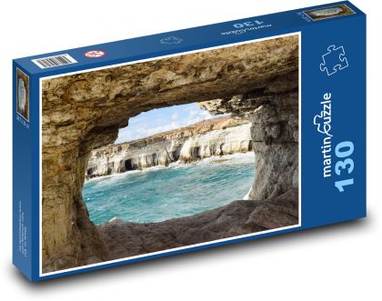 Do morskej jaskyne! - Puzzle 130 dielikov, rozmer 28,7x20 cm 