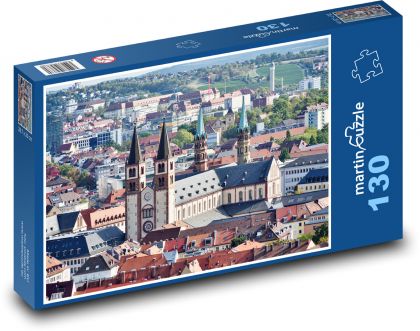 Würzburg - Cathedral - Puzzle 130 pieces, size 28.7x20 cm 