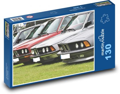 Classic cars - veterans - Puzzle 130 pieces, size 28.7x20 cm 
