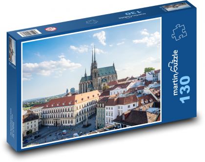 Kostel - Brno - puzzle 130 dílků