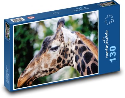Giraffe - Puzzle 130 pieces, size 28.7x20 cm 