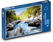 Řeka - peřeje Puzzle 130 - 28,7x20 cm