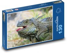 Leguán - ještěrka Puzzle 130 - 28,7x20 cm