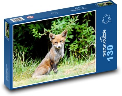 Fuchs - Küken - Puzzle - 130 Teile