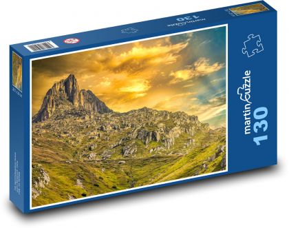 Krajina - hory - puzzle 130 dílků