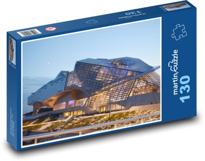 France - museum Lyon - Puzzle 130 pieces, size 28.7x20 cm 