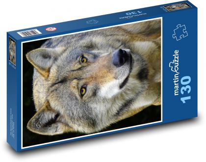 Wolf  - Puzzle 130 pieces, size 28.7x20 cm 