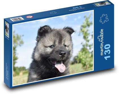 Eurasierské štěně - puzzle 130 dílků